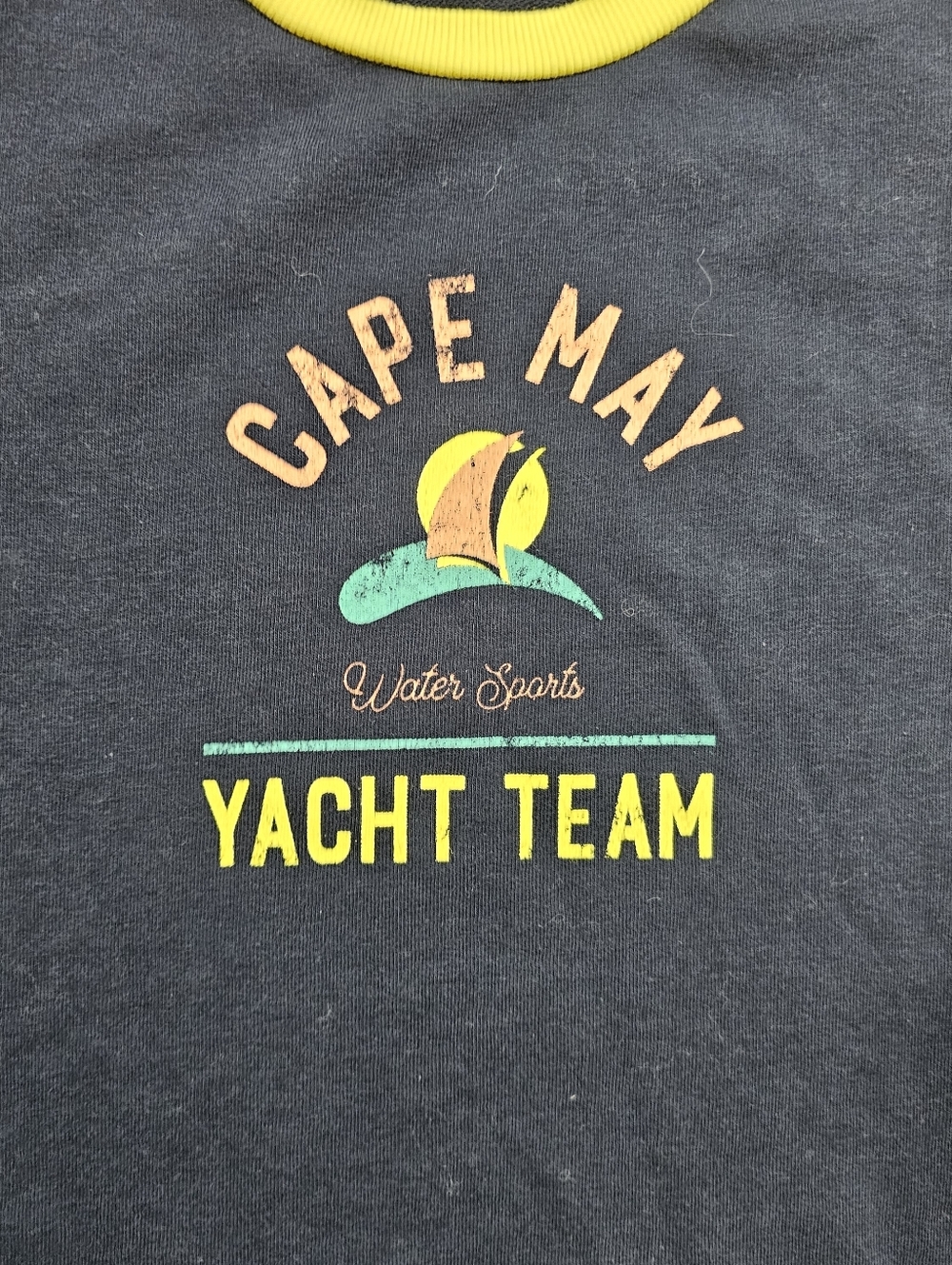 Daily Practice Anthropologie Cape May Yacht Team Cropped Top In S - Picture 8 of 8